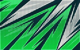 grön och vit abstrakt bakgrund med prickar mönster, för sporter, spel tema design vektor