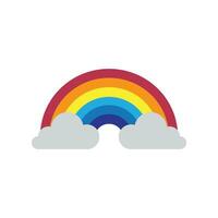 Regenbogen-Icon-Vektor vektor