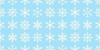 snöflinga sömlös mönster vektor jul snö xmas santa claus scarf isolerat tapet bricka bakgrund illustration gåva omslag papper blå design