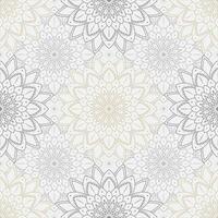 Mandala nahtlos Muster. ethnisch orientalisch Ornament Hintergrund zum drucken, Textil, Leinen, Keramik Fliese, Netz Seiten, Tapeten vektor