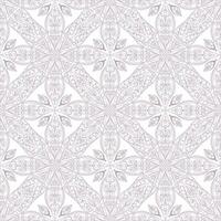 nahtlos ethnisch Muster mit Blumen- Motive. Mandala drucken zum Stoff, Textil, Papier. vektor