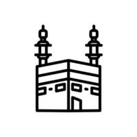 Khana kaba Symbol im Vektor. Illustration vektor