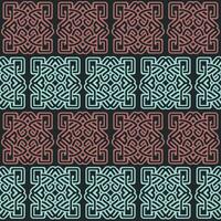 keltisch nahtlos Muster. abstrakt Jahrgang geometrisch Hintergrund. Vektor Illustration.