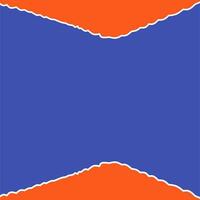 Weiß Blau und Orange Farbe Hintergrund vektor