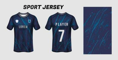 Sport Jersey Design Stoff Textil- zum Sublimation vektor