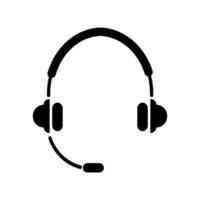 Headset Symbol Vektor Illustration Logo Vorlage zum viele Zweck. isoliert auf Weiß Hintergrund