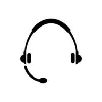 Headset Symbol Vektor Illustration Logo Vorlage zum viele Zweck. isoliert auf Weiß Hintergrund