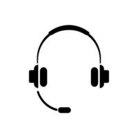 Headset Symbol Vektor Illustration Logo Vorlage zum viele Zweck. isoliert auf Weiß Hintergrund