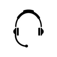 Headset Symbol Vektor Illustration Logo Vorlage zum viele Zweck. isoliert auf Weiß Hintergrund