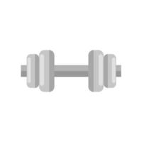 isoliertes Fitness-Gewicht-Vektor-Design vektor