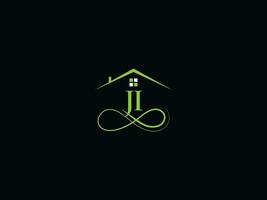 modern ji Logo Symbol Vektor, Monogramm ji Logo Symbol zum Ihre Gebäude Geschäft vektor