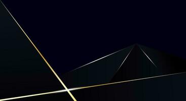 luxus abstrakter hintergrund mit goldenen linien vektor