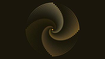 abstrakt spiral prickad runda mandala stil enkel bakgrund. vektor