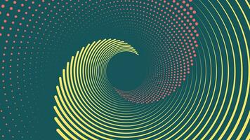 abstrakt Spiral- runden zwei Linie Hintergrund zum Ihre kreativ Projekt. vektor