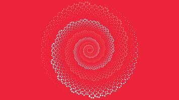 abstrakt spiral jul röd bakgrund vektor