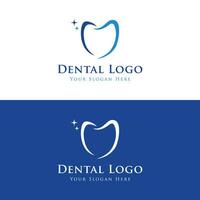 kreativ Dental abstrakt Logo Vorlage Design. Logo zum Zahnarzt, Klinik Center, Dental Pflege und Geschäft. vektor