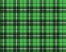 grön tartan tyg textur mönster sömlös vektor