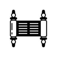scrollen Symbol im Vektor. Illustration vektor