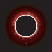 röd ljus cirkel vektor