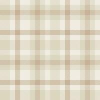 Hintergrund Textil- Textur von prüfen Stoff Plaid mit ein Tartan Vektor Muster nahtlos.