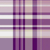 Muster Tartan prüfen von Hintergrund Vektor Textil- mit ein Textur nahtlos Stoff Plaid.