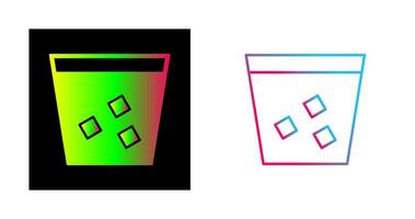 einzigartiges Doppelschuss-Vektorsymbol vektor