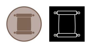 Rolle des Papiervektorsymbols vektor