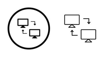 Vektorsymbol für Sharing-Systeme vektor