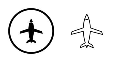 Flugzeug-Vektor-Symbol vektor