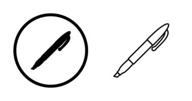 Marker-Vektor-Symbol vektor