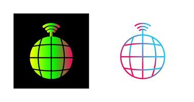 global signaler vektor ikon