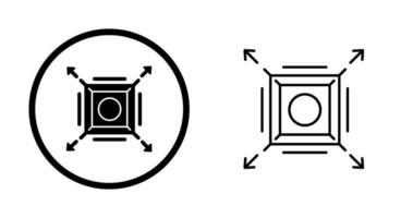 Maximieren Sie das Vektorsymbol vektor