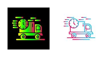 Vektorsymbol für schnelle Lieferung vektor