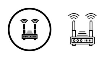 Router-Vektor-Symbol vektor