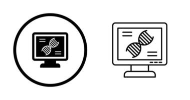 dna testa vektor ikon