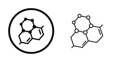 Molekül-Vektor-Symbol vektor