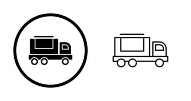 Fracht-LKW-Vektor-Symbol vektor