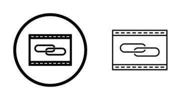 Einzigartiges Vektorsymbol für die Linkoptimierung vektor