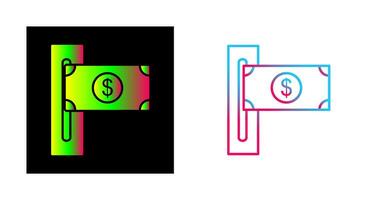 Vektorsymbol für Geldscheine vektor