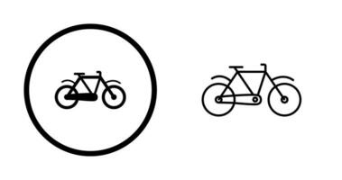 Fahrrad-Vektor-Symbol vektor