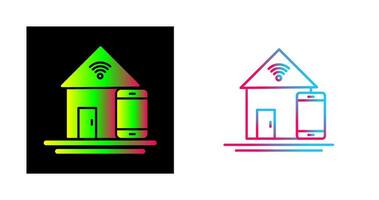 Vektorsymbol für Hausautomation vektor