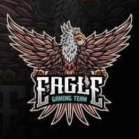 eagle bird gaming esport djur illustration vektor