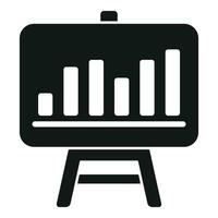 konferens finansiera baner ikon enkel vektor. framtida finansiera kontanter vektor