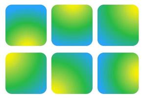 färgglada glänsande slät gradient färg naturlig bakgrund för mobil vektor