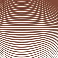 abstrakt upprepa brun Vinka linje mönster konst. vektor