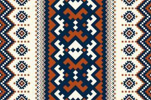 aztekisch Stickerei geometrisch Muster. ethnisch geometrisch Pixel Kunst nahtlos Muster. ethnisch geometrisch Stich Muster verwenden zum Tuch, Textil, Grenze, Hintergrund, Kissen, Teppich, Decke, Polster. vektor