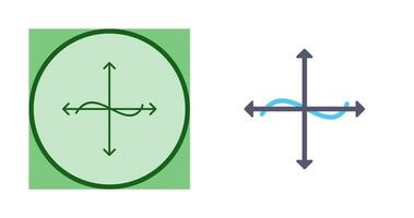 einzigartiges Diagrammvektorsymbol vektor