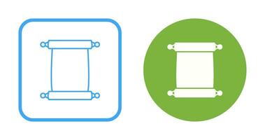 Rolle des Papiervektorsymbols vektor