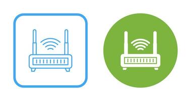 WLAN-Router-Vektorsymbol vektor