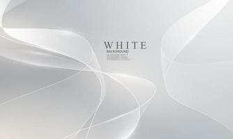 abstraktes weißes Hintergrundplakat mit Dynamik. Technologienetzwerk vektor